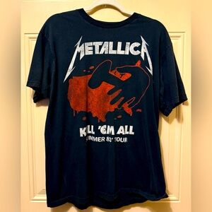 Bay Island Black and Red Graphic Tee